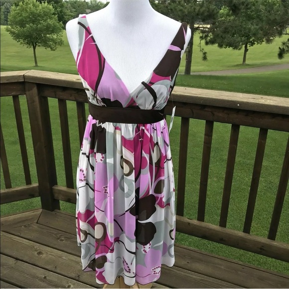 Trixxi Empire Dress Surplice Sleeveless Size 3 NEW - Picture 4 of 13